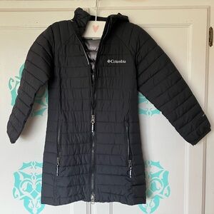 Kids Columbia Black Quilted Jacket XXS (4-5 years)